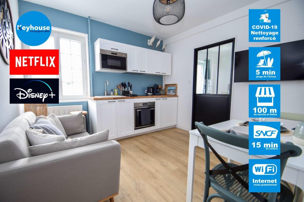 Vacances En Mode Pieton 2P 5Mn Plage Ecluse Apartment Dinard Exterior photo